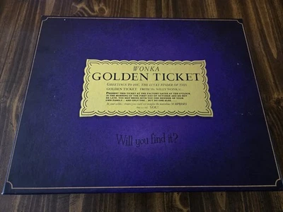 Juego de mesa The GOLDEN TICKET Willy Wonka & Chocolate Factory de Buffalo Games  Foto 1 de 4