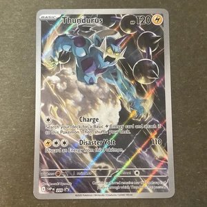 Thundurus 209 Sv: Scarlet & Violet Black Star Promo Cards Holo - Picture 1 of 2