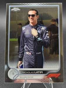 Nicholas Latifi 2022 Topps Chrome Formula 1 #53 Williams Racing - Picture 1 of 2