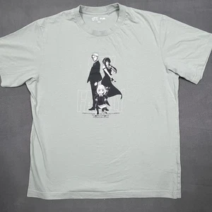 Camisa SPY x FAMILY Para Hombres XL Verde Salvia Uniqlo UT Operation Strix Anime Anya Camiseta - Imagen 1 de 10