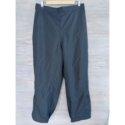 Pantalones FootJoy DryJoys para mujer grandes negros impermeables lluvia golf ajuste de rendimiento Foto 1 de 4