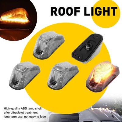 For 2014-2023 Dodge RAM Promaster 3500 Top Roof Cab Lights Amber Marker Lights - Image 1 of 4