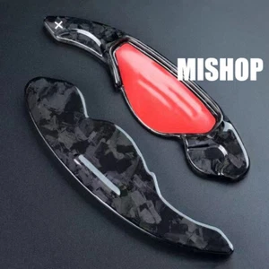 For Jaguar XF XE XJ F-PACE F-TYPE Carbon Fiber Paddle Shifter Extension Shift - Imagen 1 de 3
