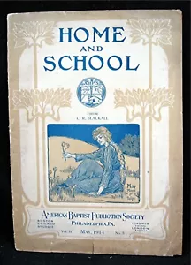1914 Home & School Booklet American Baptist Pub C R Blackall Philadelphia PA - Bild 1 von 2