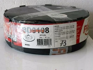 COPPIA DISCHI FRENO POSTERIORI OPEL ASTRA G 1.7CDTI 59KW 1686 CC FREMAX BD9108 - Picture 1 of 1