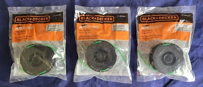 BLACK+DECKER .080 in. x 30' Replacement Dual Line Automatic Feed Spool 3 Pack - Image 1 of 2
