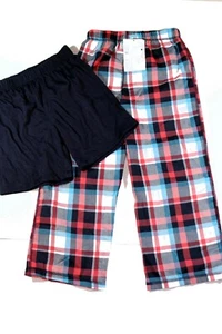 Pigiama pantaloncino pigiama pantalone 2 pezzi Carter’s bambina taglia 6 a quadri NUOVO - Foto 1 di 4