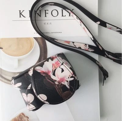 Flower Art Camera Case Cover Pouch Bag + Neck Strap For Sony A5000 A5100 A6000 - Image 1 of 4