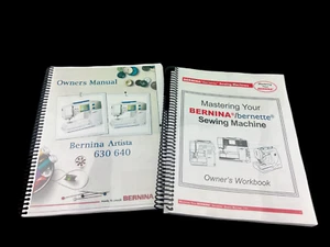 Bernina Artista 630 640 Owners Manual & Work Book - Picture 1 of 1