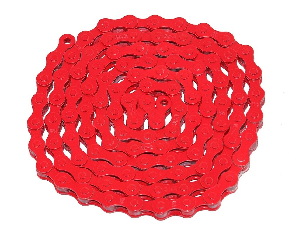 KMC BRAND Single Speed Bicycle Chain 1/2" x 1/8" x 112L Cruiser BMX FIXIE MTB  - Image 1 of 1