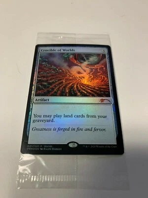 MTG Foil Crucible of Worlds Promo - World Championship 2020 - SEALED NEW - Image 1 of 2