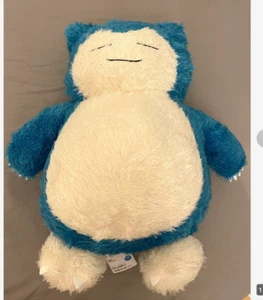 Pokemon Super fluffy relaxing time plush doll Snorlax 2024 bandai - Picture 1 of 3