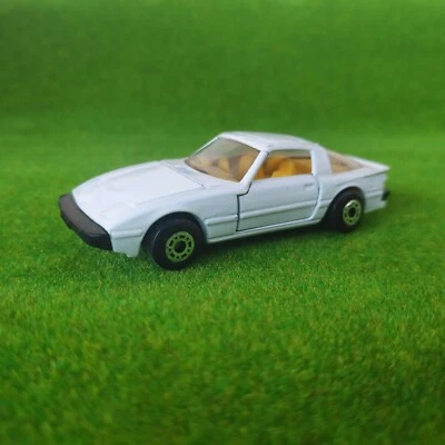 Matchbox Superfast Mazda RX7 1983 MB76 Bulgarian Base - White / Yellow - Image 1 of 4
