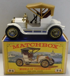 Matchbox Models of Yesteryear. Y-4-3 1909 Opel Coupe - Picture 1 of 6