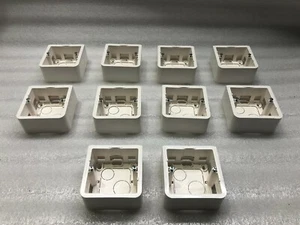 LEGRAND 802 81 SURFACE MOUNTING BOX LOT OF 10 UNIT - Picture 1 of 6