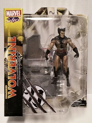 💎 Figura de acción Diamond Select Marvel variante Wolverine desenmascarada 7" ¡Nueva 2013! Foto 1 de 4