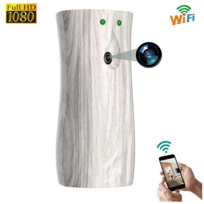 1080P HD WIFI Wireless P2P Air Freshener Camera recorder mini peek at video Cam - Bild 1 von 4
