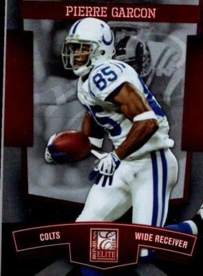 2010 Donruss Elite Pierre Garcon Indianapolis Colts #42 - Image 1 of 2