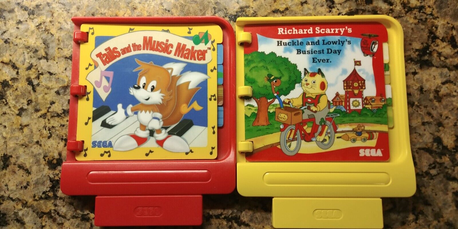 Sega Pico Tails and the Music Maker Richard Scarry's Huckle and Lowly's Busiest