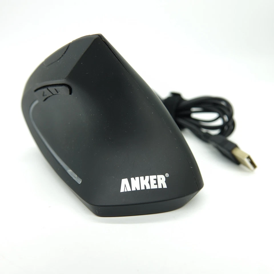 Anker Ergonomic Optical USB Wired Vertical Mouse Pre-Owned Tested - Image 1 of 1