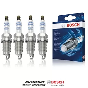 ADATTO SKODA OCTAVIA VRS 2.0 TFSI (MK2) 4x CANDELE DOPPIE BOSCH PLATINO - Foto 1 di 1