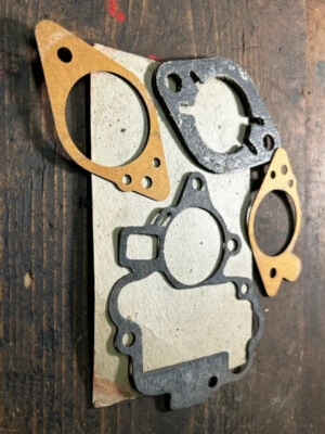 1941 克莱斯勒 DE SOTO KICKDOWN SWITH 汽化器气囊套装 NOS — 第 1/2 张图片