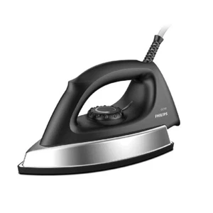 PHILIPS Stainless_Steel Heavyweight Dry Iron Gc181/8-1000 Watts Power,Black,50HZ - Picture 1 of 6