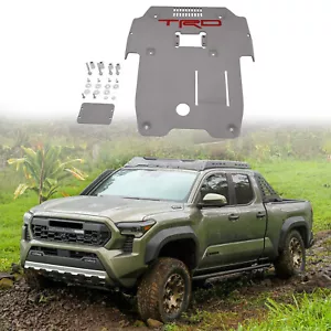 NEW Front Lower Aluminum Skid Plate for 2016-2023 Toyota Tacoma TRD Pro Off Road - Picture 1 of 12