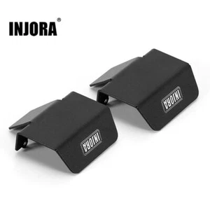 INJORA Stainless Steel Front Rear Axle Protector for 1/10 RC Crawler FMS FCX10 - Picture 1 of 9