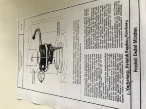 Deckel Präzisions Zentriermeßgerät Centricator  Beschreibung Ersatzteile 1 - Picture 1 of 2