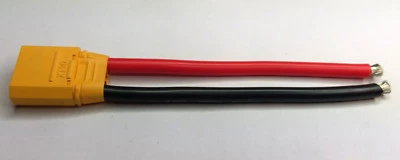 XT90 Stecker male Männlich mit 11cm Silikon Kabel 10AWG  - Bild 1 von 2