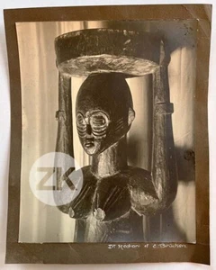 ART AFRICAIN Primitif Premier Tribal African Sculpture Photo 1930s - Picture 1 of 2