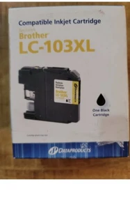 Dataproducts wiederaufbereitete Brother LC103XL Tintenpatrone schwarz, neu im Karton - Bild 1 von 3