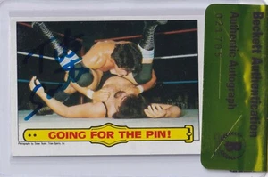 Tito Santana Signed 1985 Topps WWF Rookie Card #52 BAS COA WWE RC Autograph RA - Picture 1 of 24