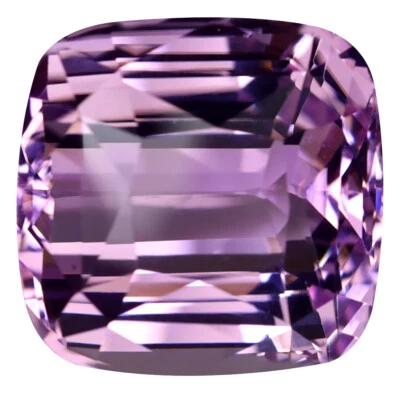 32.31 ct RESPLENDENT CUSHION CUT (18 X 18 MM) AFGHANISTAN PINK KUNZITE GEMSTONE - Image 1 of 2