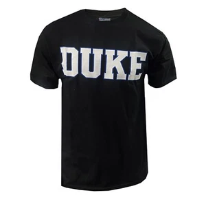 Champion Duke University Black Short Sleeve T-Shirt Blue Devils Medium M NWT NEW - Picture 1 of 1