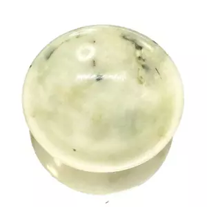 100% Authentic Natural Jadeite A Jade Burma Carving 55 mm handmade Bowl X4457 - Picture 1 of 2
