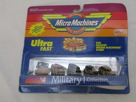 NIB 1988 Galoob Micro Machines Ultra Fast #4 Military I Collection