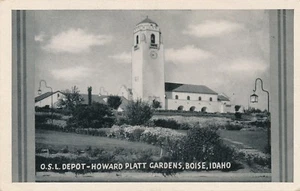 BOISE ID � Oregon Short Line Railroad Depot, Howard Platt Gardens O.S.L. - Picture 1 of 2