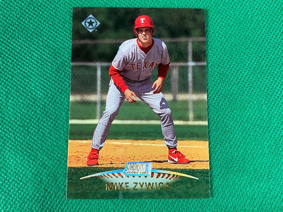 1999 Stadium Club #142 Mike Zywica SP RC Rookie Texas Rangers - Image 1 of 1
