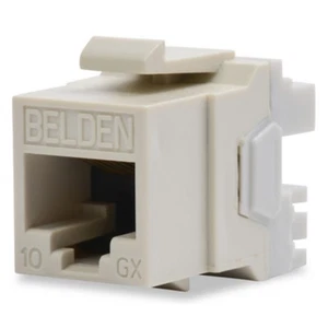 Belden AX102281 10GX Modular Jack, Category 6A, RJ45, KeyConnect Style - Picture 1 of 2