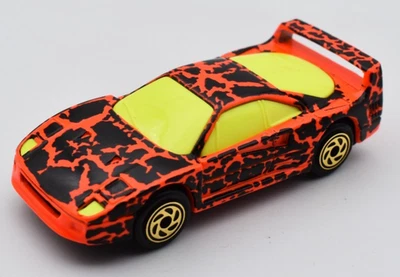Matchbox Superfast Ferrari F40 red yellow windows, gold wheels. Made in Thailand - Image 1 of 4