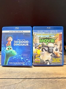 Der gute Dinosaurier + Shaun das Schaf Film Blu-ray Set - Familie Kinder Animation - Bild 1 von 8