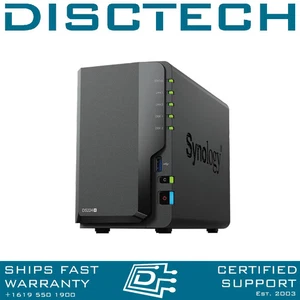 Synology 8TB Seagate IronWolf DiskStation DS224+ 2-Bay SATA Quad Core NAS Server - Picture 1 of 1