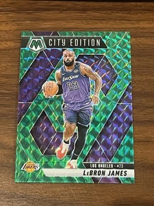 2024-25 Panini Mosaic Lebron James #286 City Edition Green Mosaic Lakers - Imagen 1 de 2