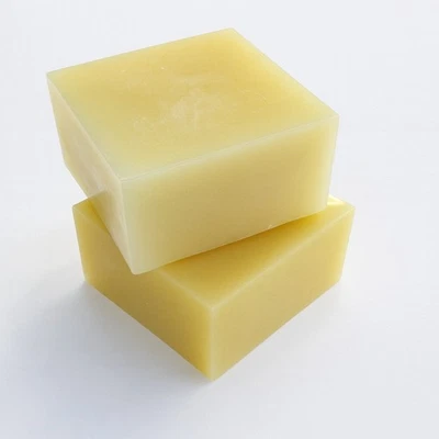 cera d'api encaustica e damar medium due blocchi da 60 ml / 2 once - trasparente e giallo - Immagine 1 di 4