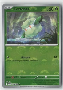Cottonee (Poke Ball Pattern) Common SV: White Flare 004/086 NM - Picture 1 of 2