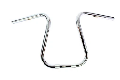 Chrome 1 inch Loopy Handlebar with Indents fits Harley Davidson - Image 1 of 4