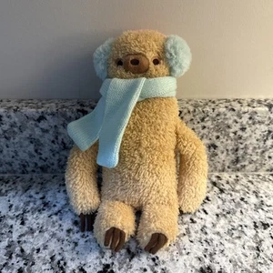 Gund Pusheen Winter Faultier braun Fell mintgrün und rosa Ohrenschützer 10 Zoll Plüsch - Bild 1 von 8
