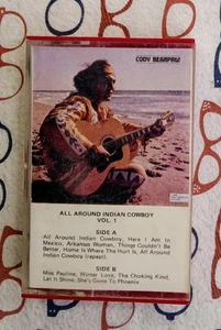 Cody Bearpaw All Around Indian Cowboy Vol. 1 1973 Country Cassette Album VG/VG - Picture 1 of 5
